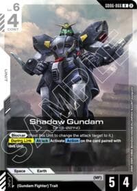 Shadow Gundam - Stardust Trails - Gundam Card Game card