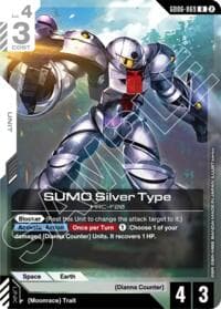SUMO Silver Type - Stardust Trails - Gundam Card Game card