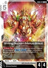 Shining Gundam (Meikyo Shisui) - Stardust Trails - Gundam Card Game card