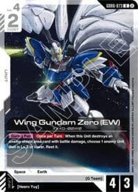 Wing Gundam Zero (EW) - Stardust Trails - Gundam Card Game card