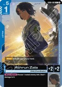 Athrun Zala - Stardust Trails - Gundam Card Game card