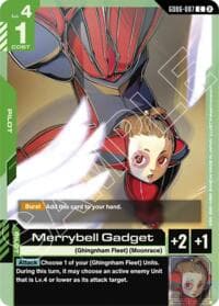 Merrybell Gadget - Stardust Trails - Gundam Card Game card