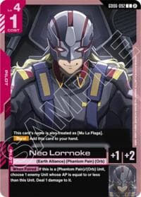 Neo Lorrnoke - Stardust Trails - Gundam Card Game card