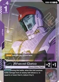 Anavel Gato - Stardust Trails - Gundam Card Game card