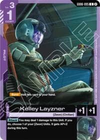 Kelley Layzner - Stardust Trails - Gundam Card Game card