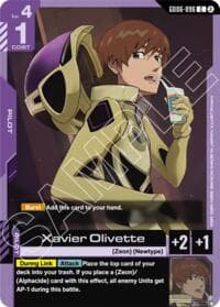 Xavier Olivette - Stardust Trails - Gundam Card Game card