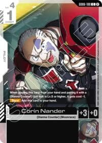 Corin Nander - Stardust Trails - Gundam Card Game card