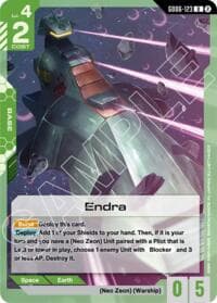 Endra - Stardust Trails - Gundam Card Game card