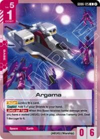 Argama - Stardust Trails - Gundam Card Game card