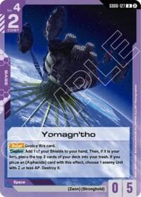 Yomagn'tho - Stardust Trails - Gundam Card Game card