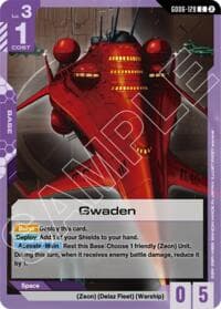 Gwaden - Stardust Trails - Gundam Card Game card