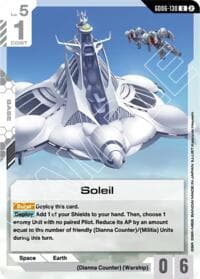 Soleil - Stardust Trails - Gundam Card Game card