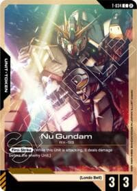 Nu Gundam (T-034) Token - Stardust Trails - Gundam Card Game card