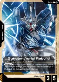 Gundam Aerial Rebuild (T-036) Token - Stardust Trails - Gundam Card Game card