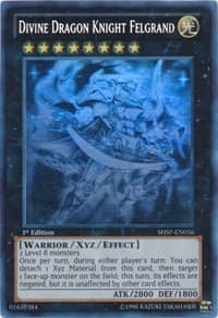 Divine Dragon Knight Felgrand (Ghost Rare) - Shadow Specters - YuGiOh card