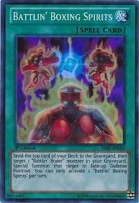 Battlin' Boxing Spirits - Shadow Specters - YuGiOh card