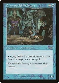 Stronghold Biologist - Nemesis - Magic: The Gathering card