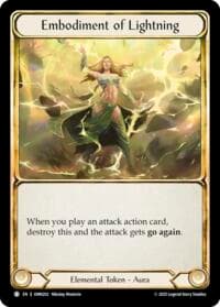 Embodiment Of Lightning // Lightning Flow - Omens of the Third Age - Flesh and Blood TCG card