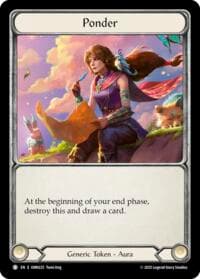 Ponder // Lightning Flow - Omens of the Third Age - Flesh and Blood TCG card