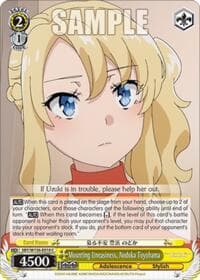 Mounting Uneasiness, Nodoka Toyohama - Rascal Does Not Dream of Santa Claus - Weiss Schwarz card