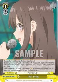 Idol Song - Rascal Does Not Dream of Santa Claus - Weiss Schwarz card