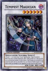 Tempest Magician - Stardust Overdrive - YuGiOh card