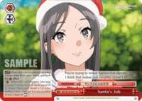 Santa's Job - Rascal Does Not Dream of Santa Claus - Weiss Schwarz card
