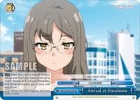 Arrival at Enoshima - Rascal Does Not Dream of Santa Claus - Weiss Schwarz card
