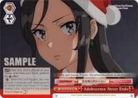 Adolescence Never Ends (RRR) - Rascal Does Not Dream of Santa Claus - Weiss Schwarz card