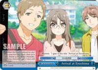 Arrival at Enoshima (RRR) - Rascal Does Not Dream of Santa Claus - Weiss Schwarz card