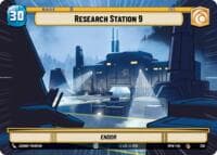 Research Station 9 // Weakness (Hyperspace) - Homeworlds - Star Wars: Unlimited card