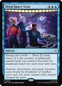 Deep Space Scan - Star Trek - Magic: The Gathering card