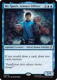 Mr. Spock, Science Officer - Star Trek - Magic: The Gathering card