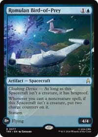 Romulan Bird-of-Prey - Star Trek - Magic: The Gathering card