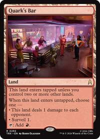 Quark's Bar - Star Trek - Magic: The Gathering card