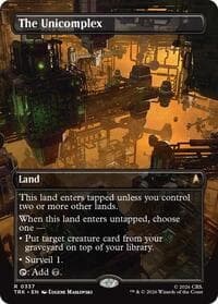 The Unicomplex (Borderless) - Star Trek - Magic: The Gathering card