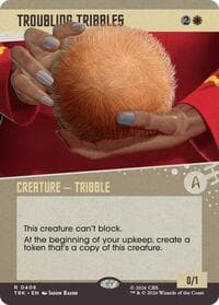 Troubling Tribbles (Showcase) - Star Trek - Magic: The Gathering card