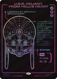 U.S.S. Reliant, From Hell's Heart (Showcase) - Star Trek - Magic: The Gathering card