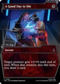 A Good Day to Die (Showcase) - Star Trek - Magic: The Gathering card