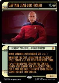 Captain Jean-Luc Picard (Showcase) - Star Trek - Magic: The Gathering card