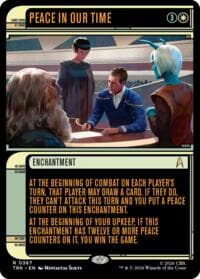 Peace in Our Time (Showcase) - Star Trek - Magic: The Gathering card