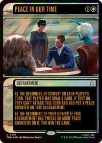 Peace in Our Time (Showcase) (Surge Foil) - Star Trek - Magic: The Gathering card