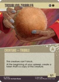 Troubling Tribbles (Showcase) (Surge Foil) - Star Trek - Magic: The Gathering card
