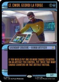 Lt. Cmdr. Geordi La Forge (Showcase) - Star Trek - Magic: The Gathering card