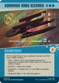 Kobayashi Maru Scenario (Showcase) (Surge Foil) - Star Trek - Magic: The Gathering card