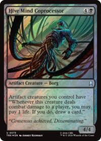 Hive Mind Coprocessor (Surge Foil) - Star Trek - Magic: The Gathering card