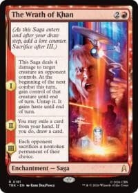 The Wrath of Khan - Star Trek - Magic: The Gathering card