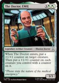 The Doctor, EMH - Star Trek - Magic: The Gathering card