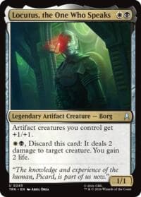 Locutus, the One Who Speaks - Star Trek - Magic: The Gathering card