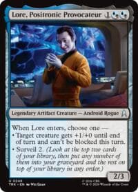 Lore, Positronic Provocateur - Star Trek - Magic: The Gathering card